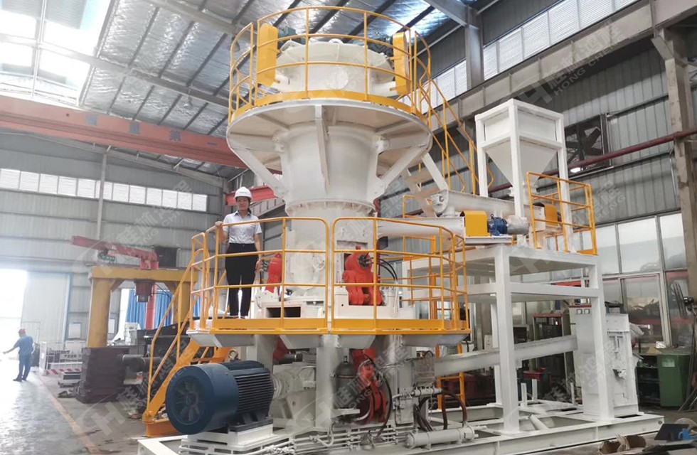 二級灰超細粉煤灰粉磨機HLMX超細立磨 二級灰超細粉煤灰粉磨機HLMX超細立磨